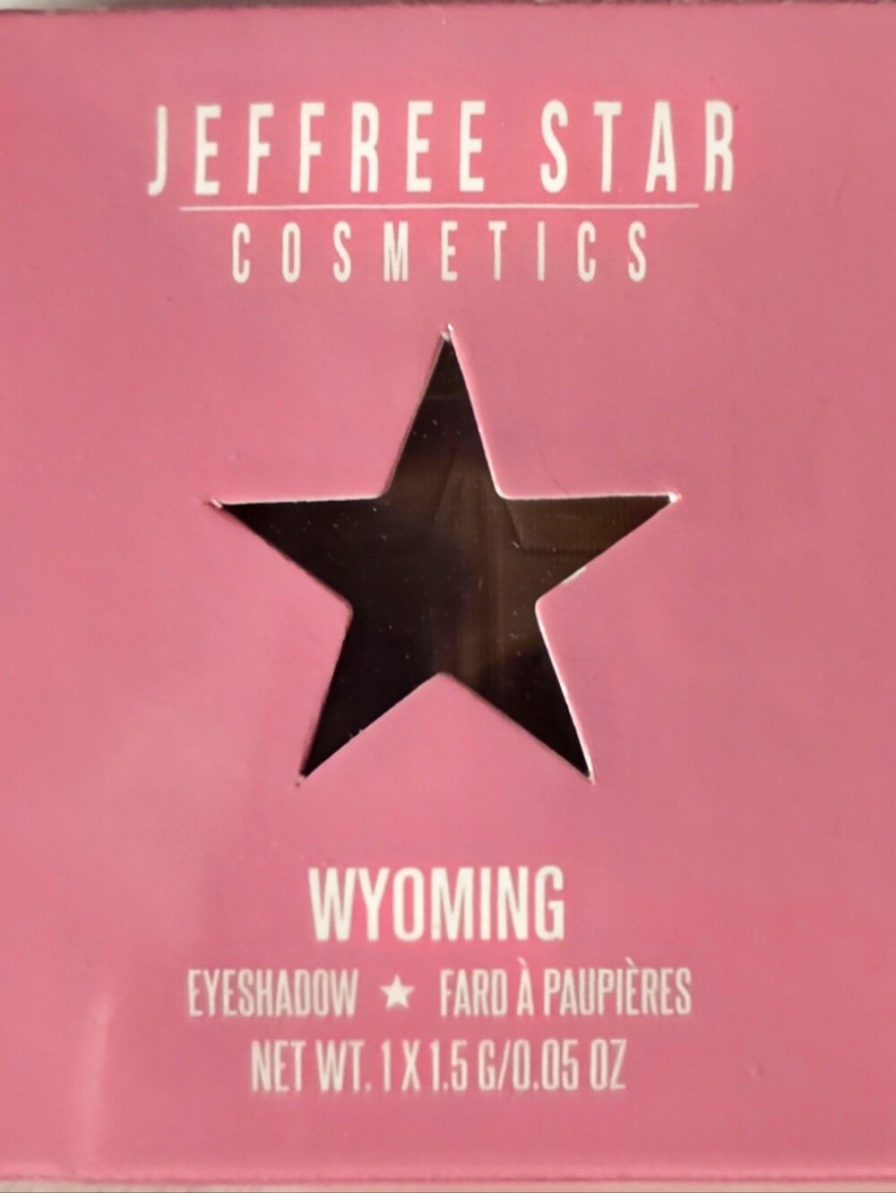 Jeffree Star Eye Shadow Pallette-Wyoming(brand New In  Original Package)